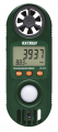 EN100  Profesionlny hygro-termo-anemometer so svetelnm senzorom 11v1
