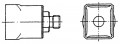 Q08 HORCOVZDUN DZA 12,5 X 15,0MM